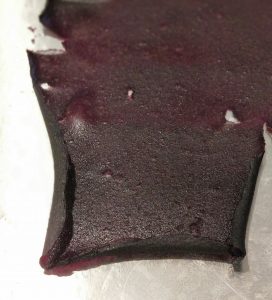 sous vide beetroot leather